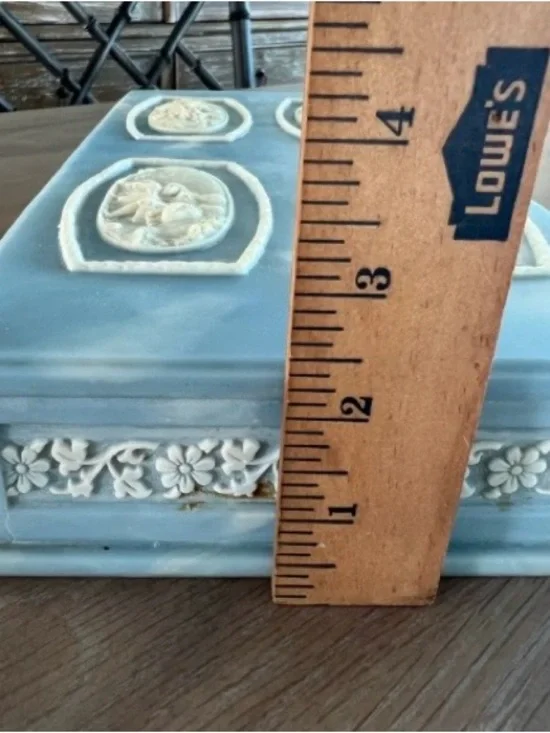 Vintage 1960s Incolay Jewelry Box - Picture 3 of 3